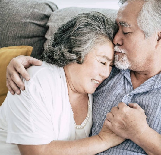 Couple de personne âgée